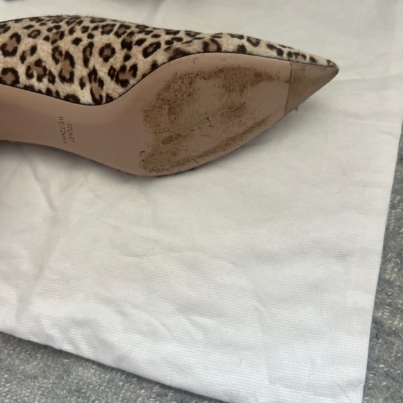 Stuart Weitzman mini leopard hair mule - Picture 5 of 10